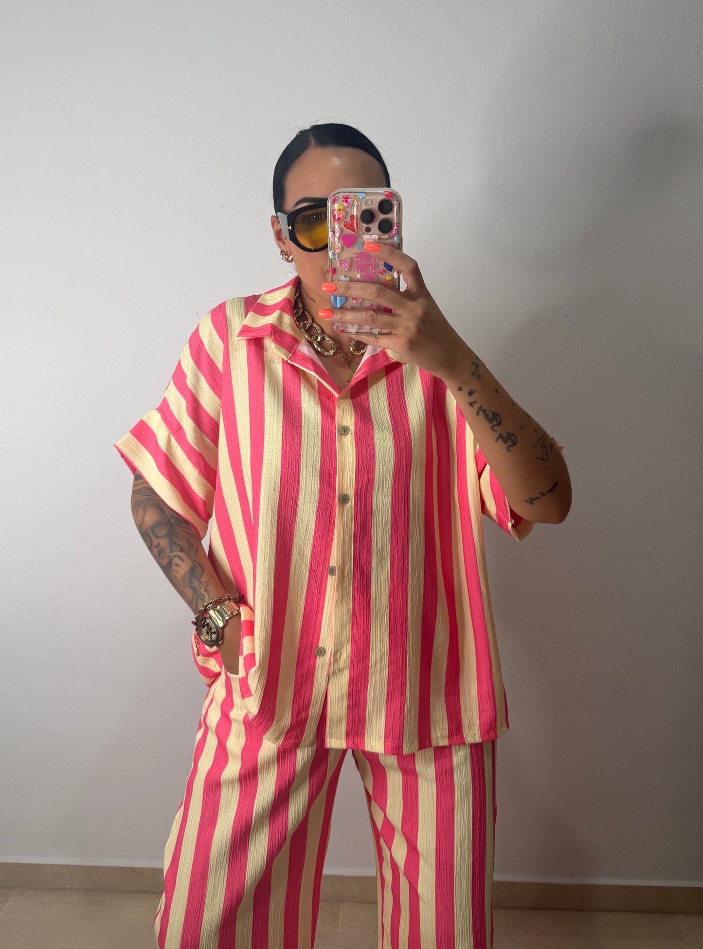 CAMISA RAY YELL ND ROSE