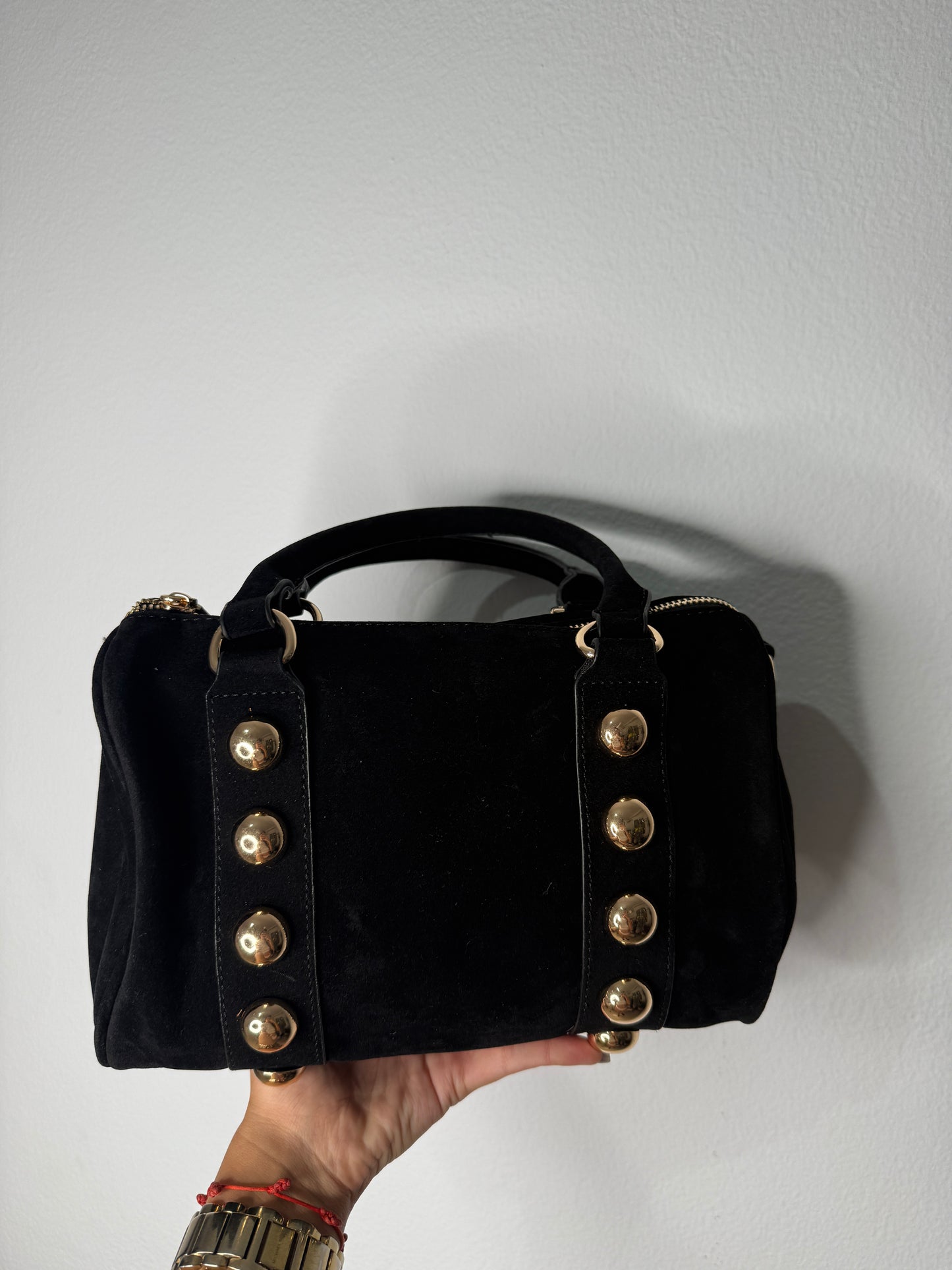 BOLSO ANTELINA TACHAS BLACK