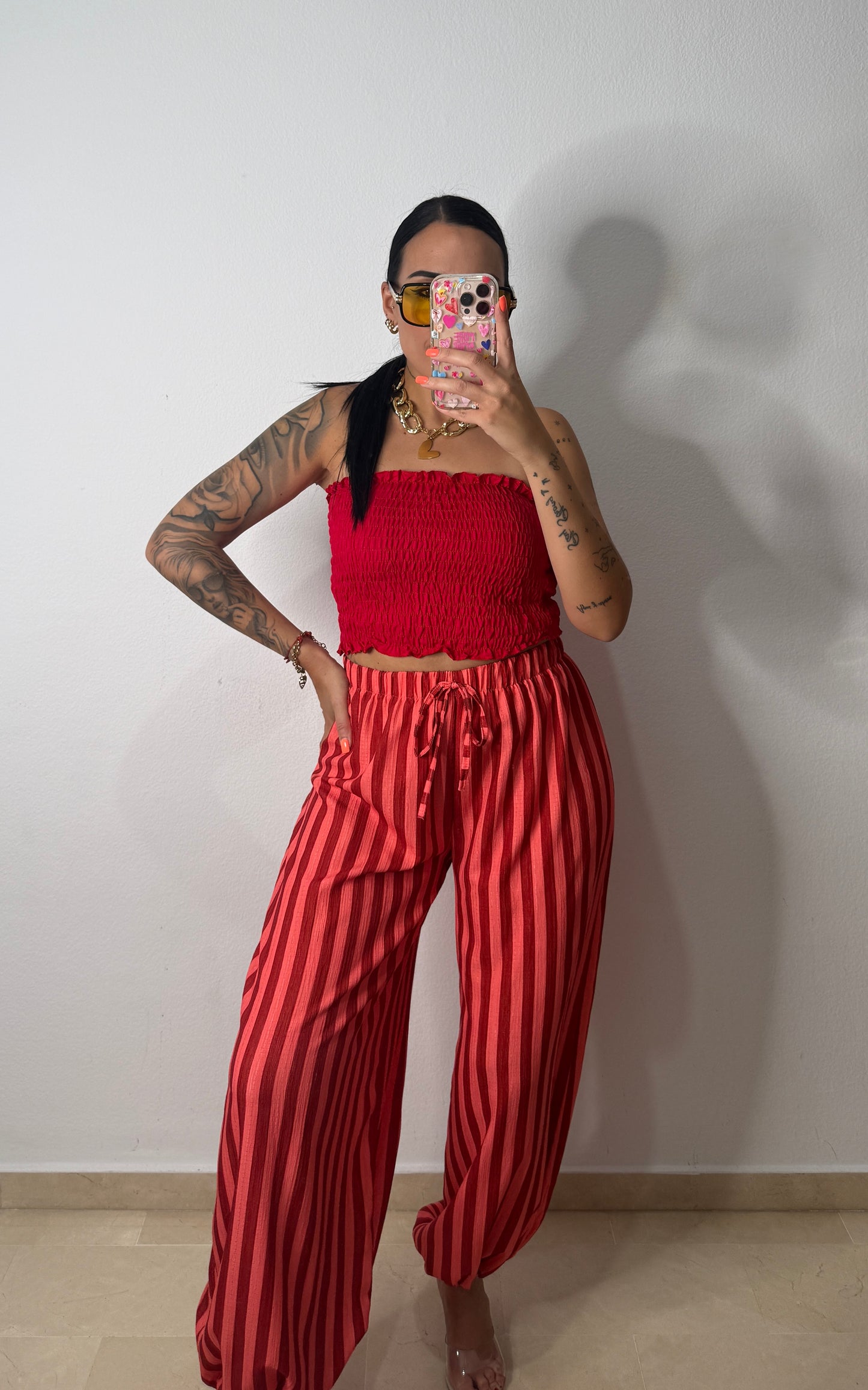 PANTALÓN DOUBLE RAY BOMBACHO