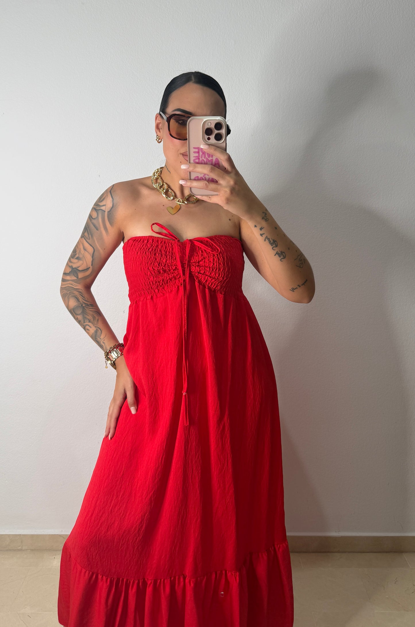 VESTIDO CANCÚN RED