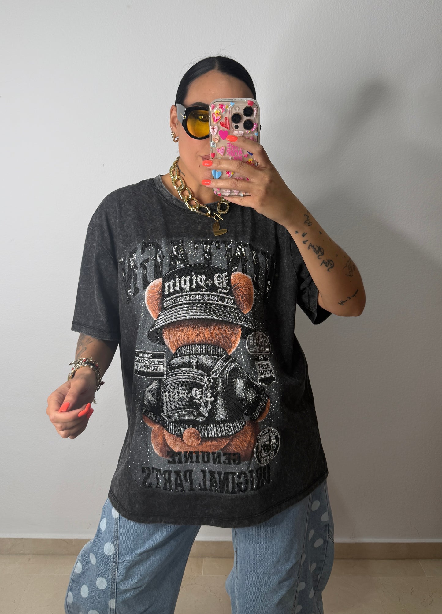 CAMISETA LUXURY VINTAGE BLACK