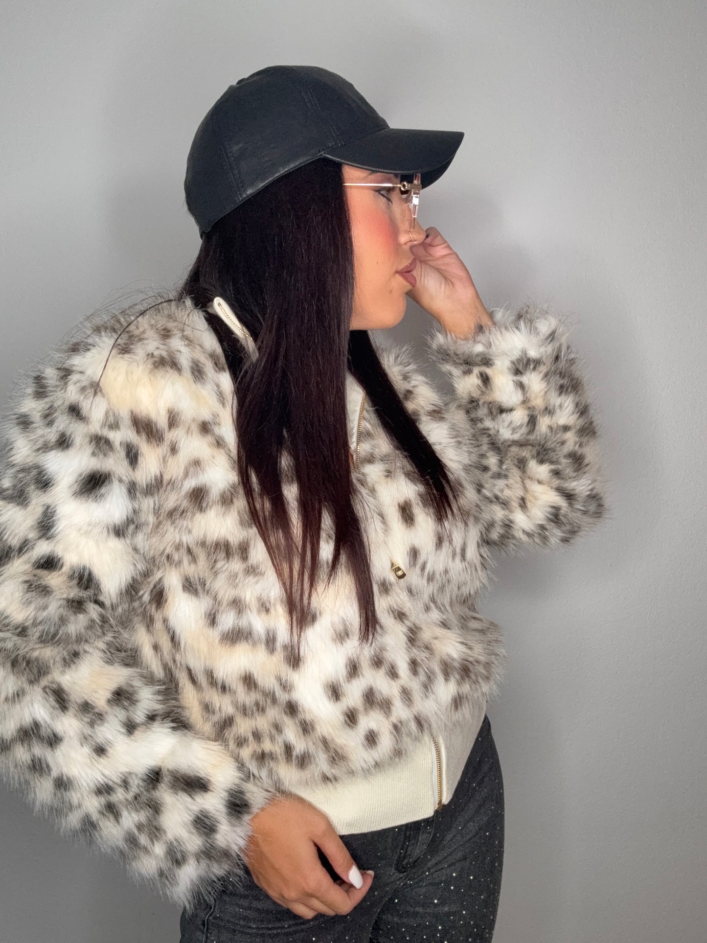 ABRIGO BOMBER LUXURY LEO