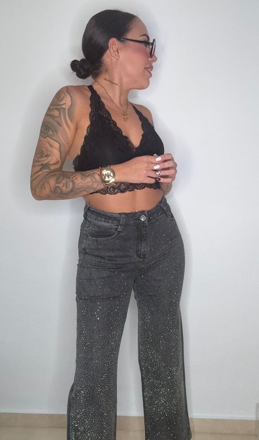 PANTALÓN GLITTER GREY