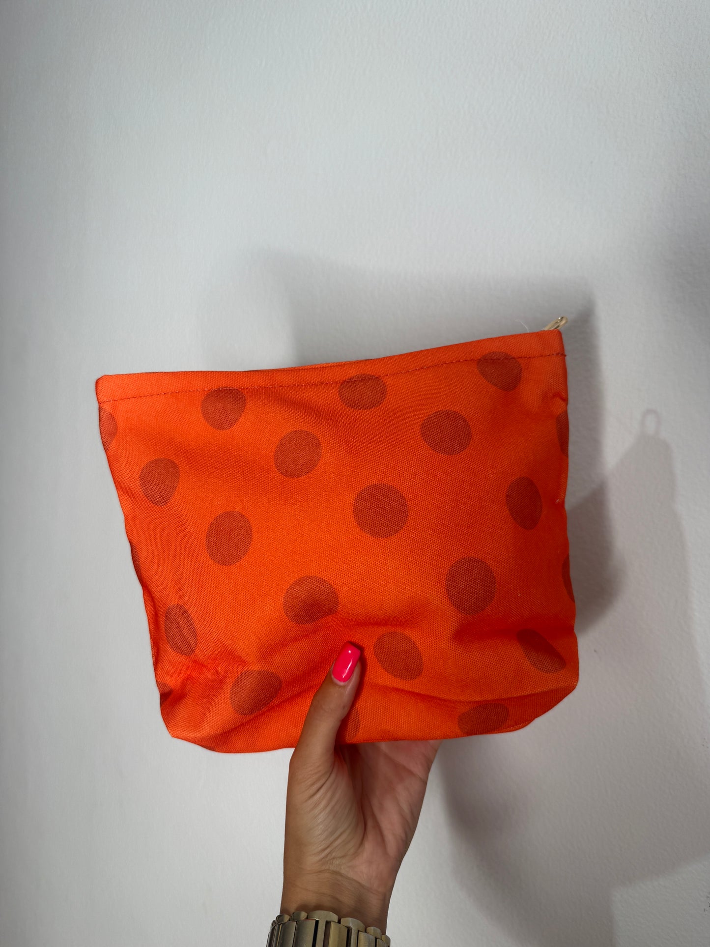 NECESER POLKA DOT ORANGE