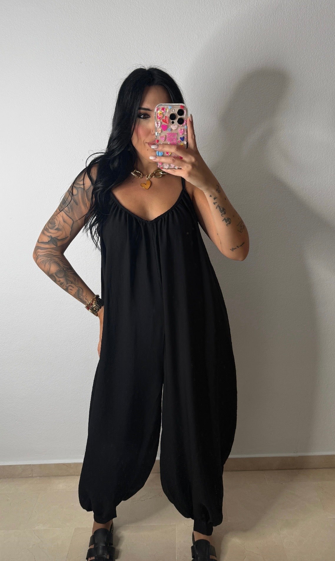 MONO BAGGY BOMBACHO BLACK