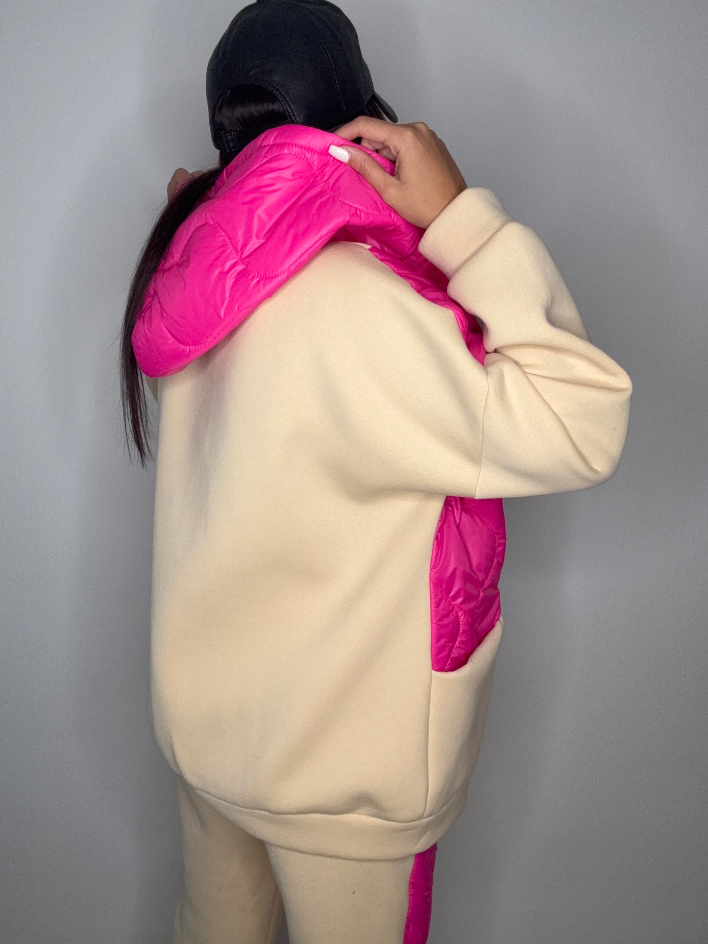 SUDADERA EXCLUSIVA NEON BEIGE