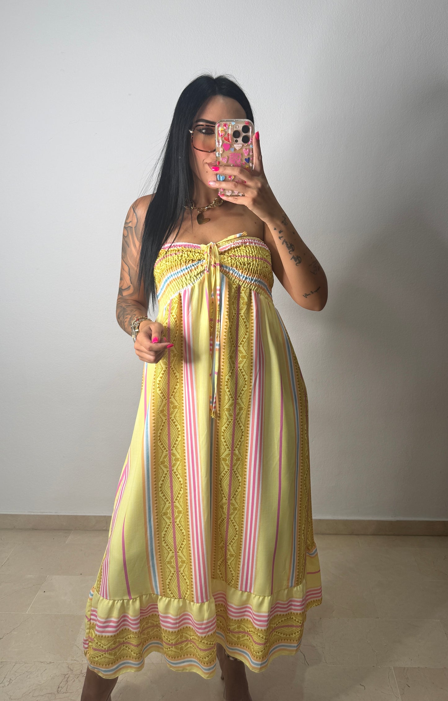 VESTIDO JAMAICA YELLOW