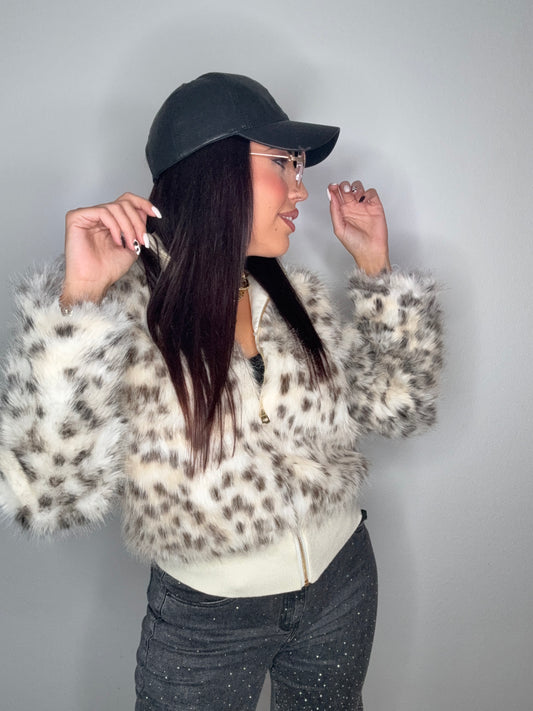 ABRIGO BOMBER LUXURY LEO