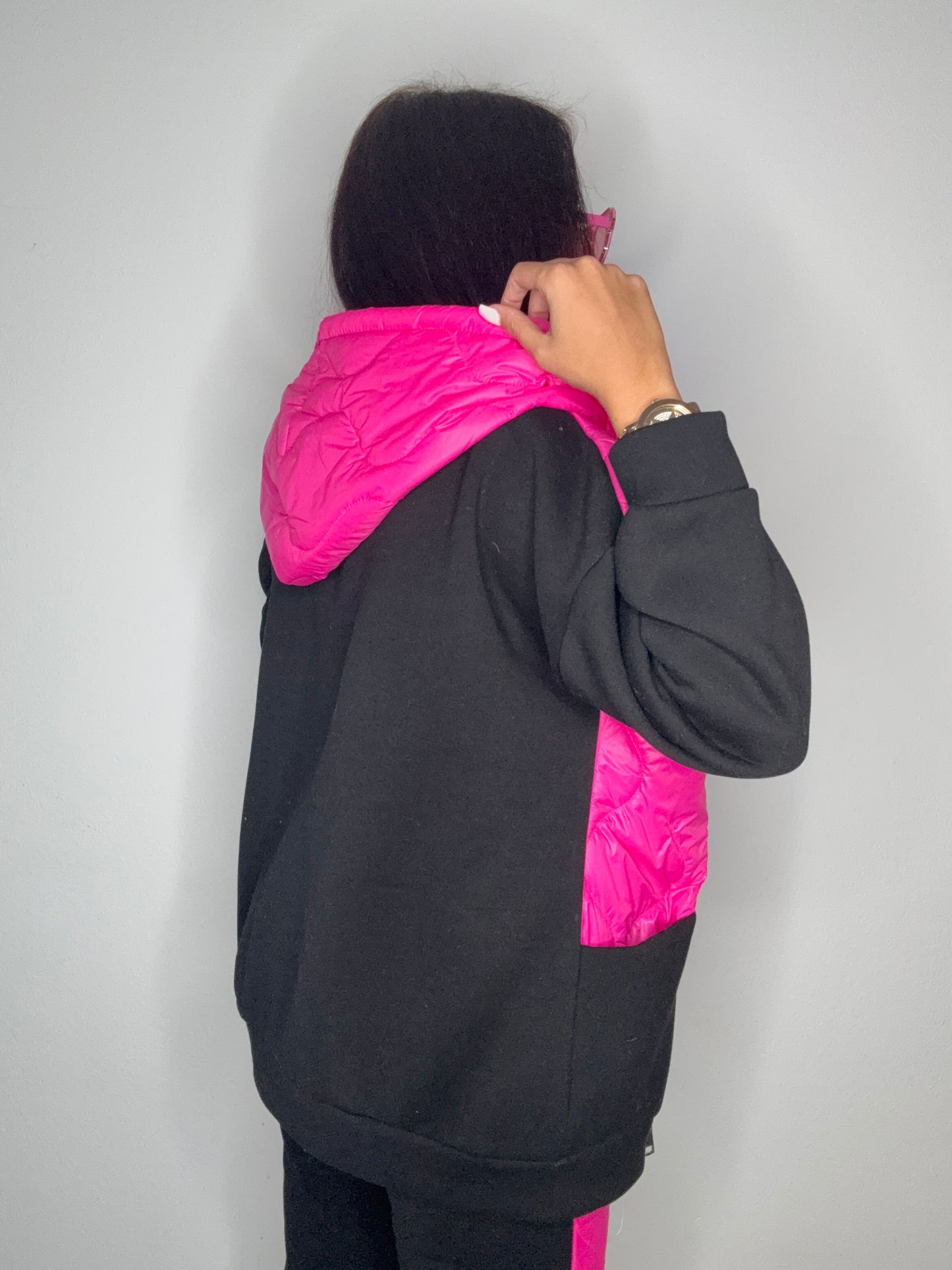 SUDADERA EXCLUSIVA NEON BLACK