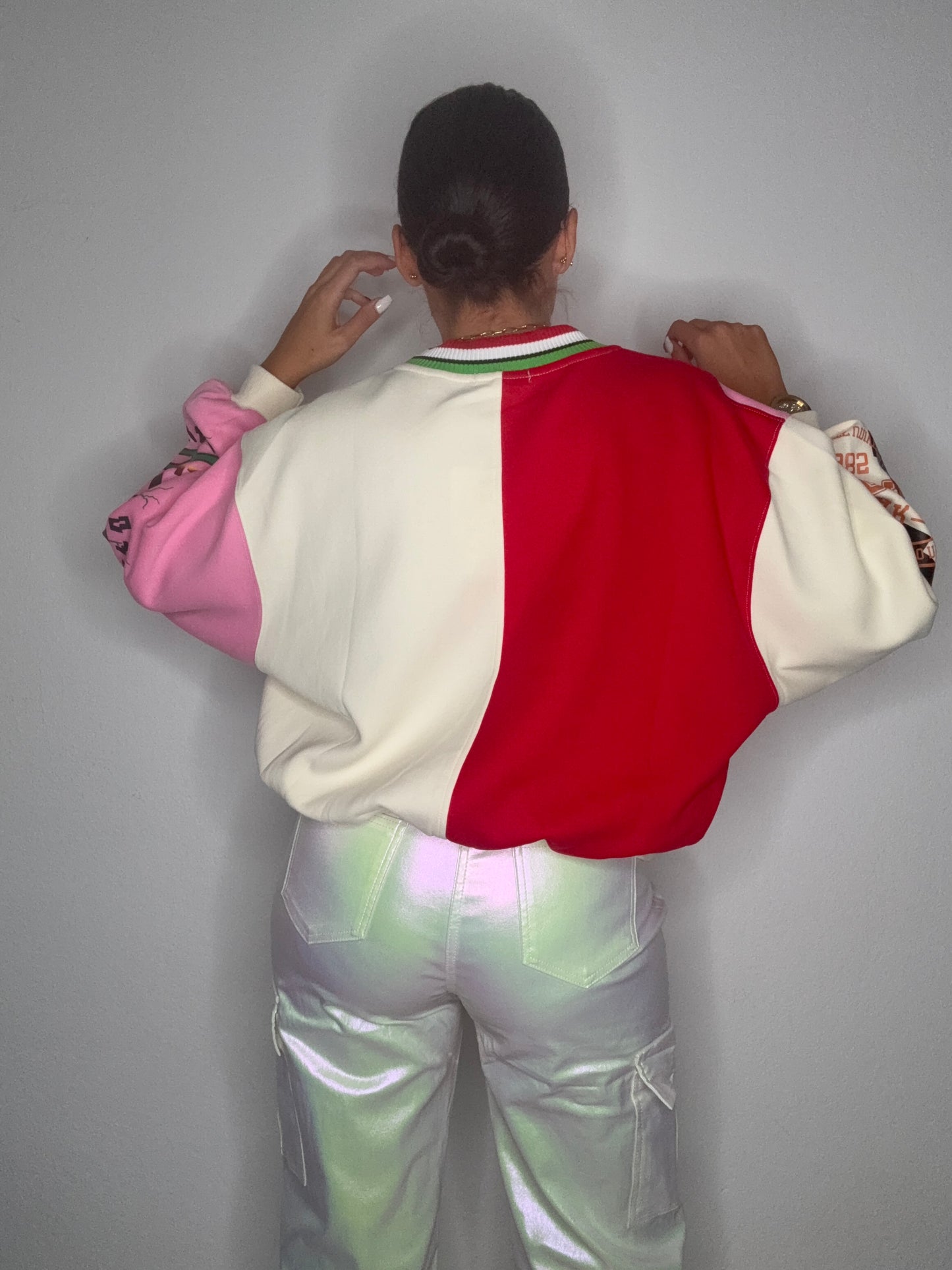 SUDADERA NEWYORK TRICOLOR