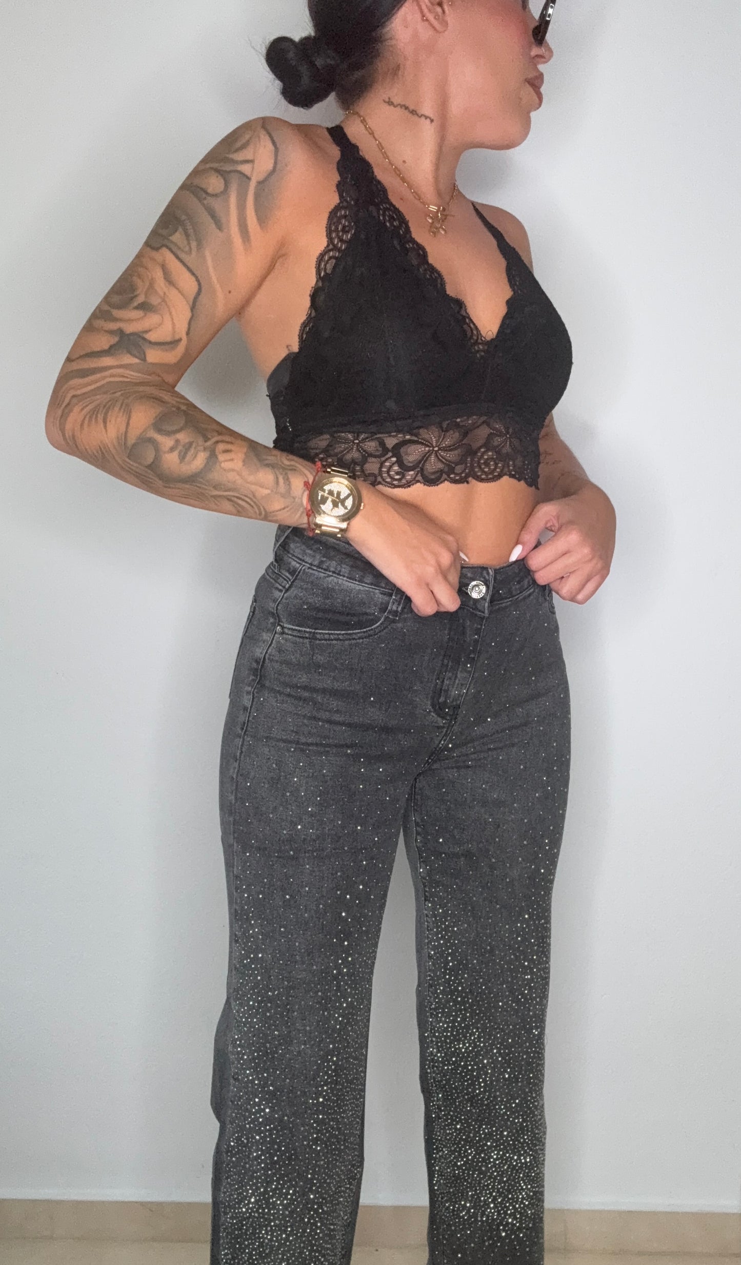 PANTALÓN GLITTER GREY