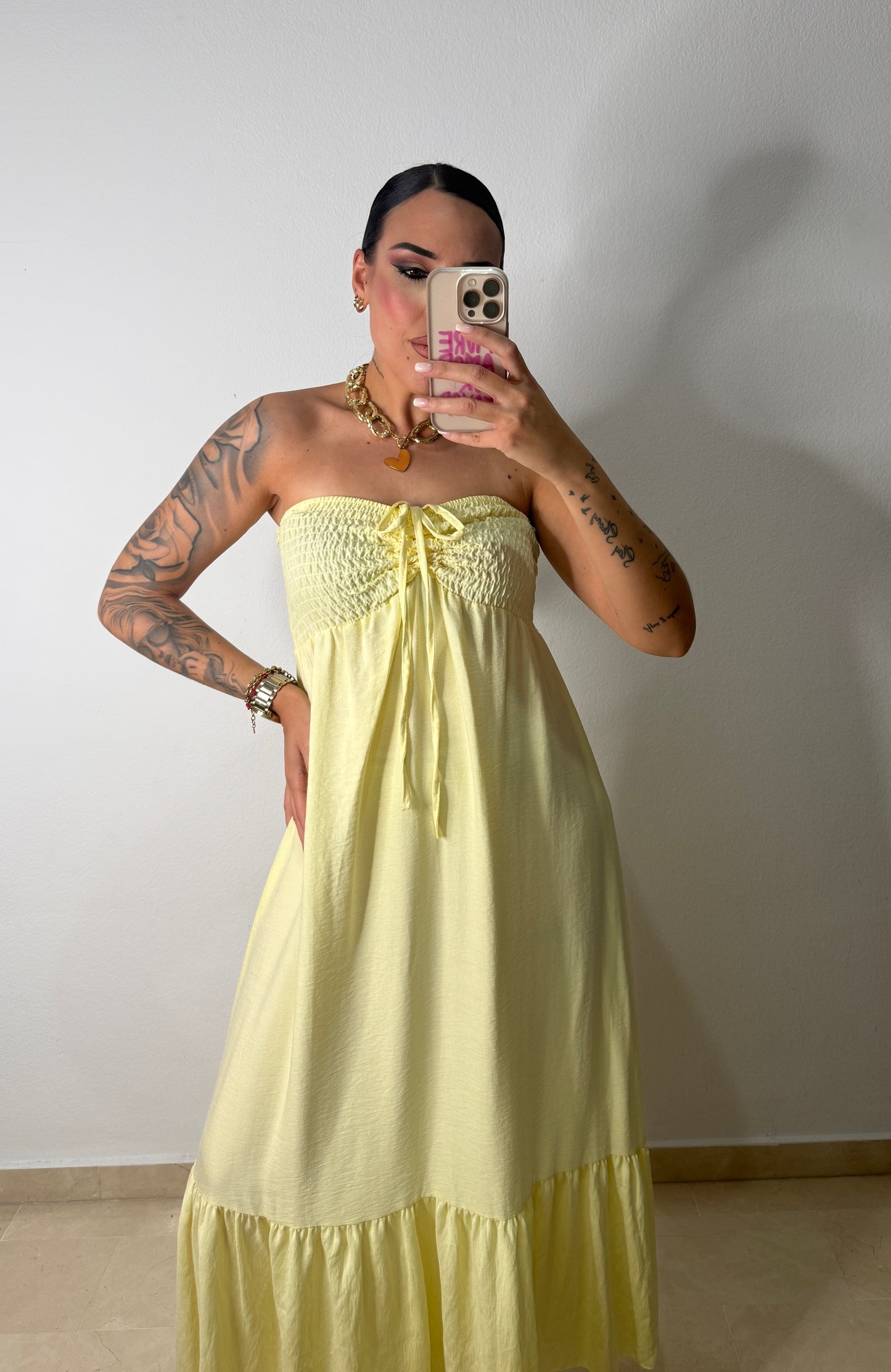 VESTIDO CANCÚN YELLOW