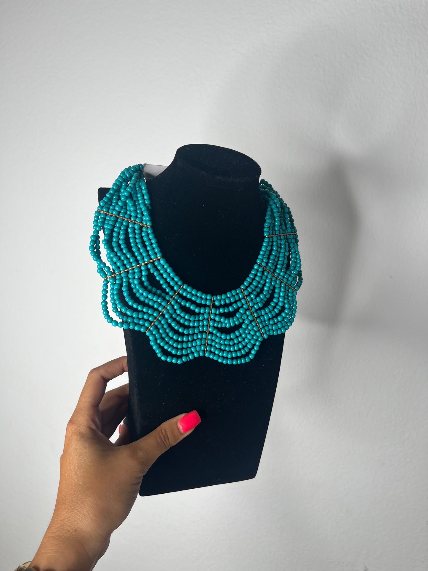 COLLAR WAVES AQUA