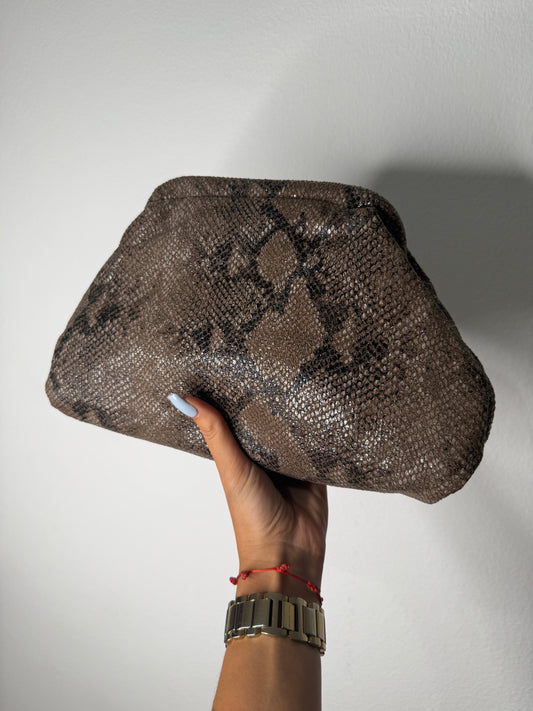 CLUTCH SNAKE BROWN