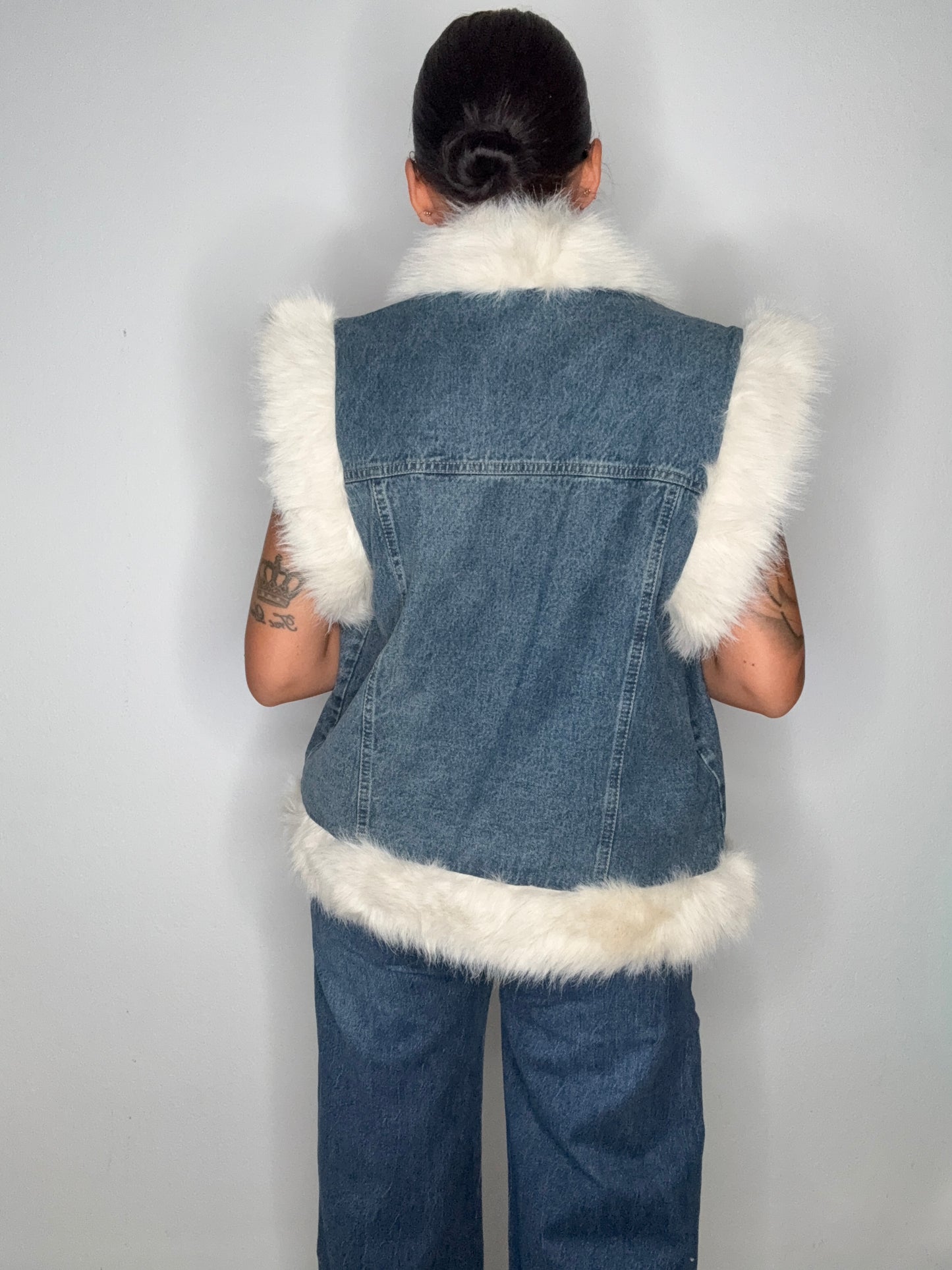 CHALECO LUXURY DENIM BLUE