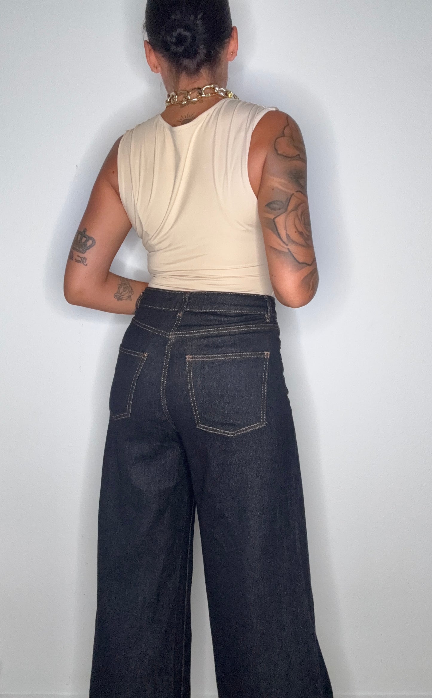 PANTALON PALAZZO DOBLEZ