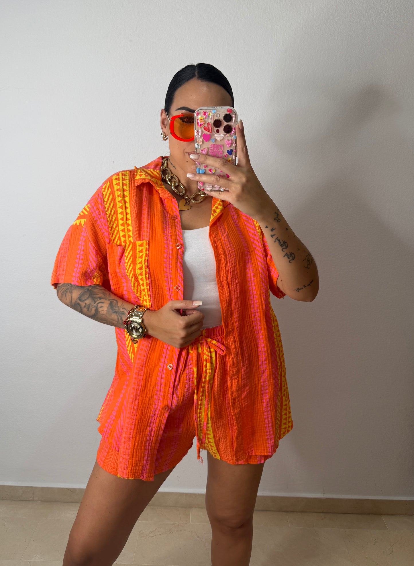 CONJUNTO CANCÚN ORANGE