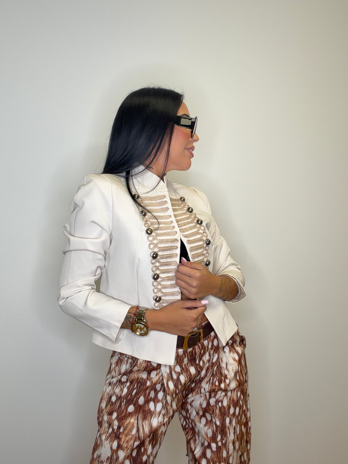 CHAQUETA NAPOLEÓN BEIGE