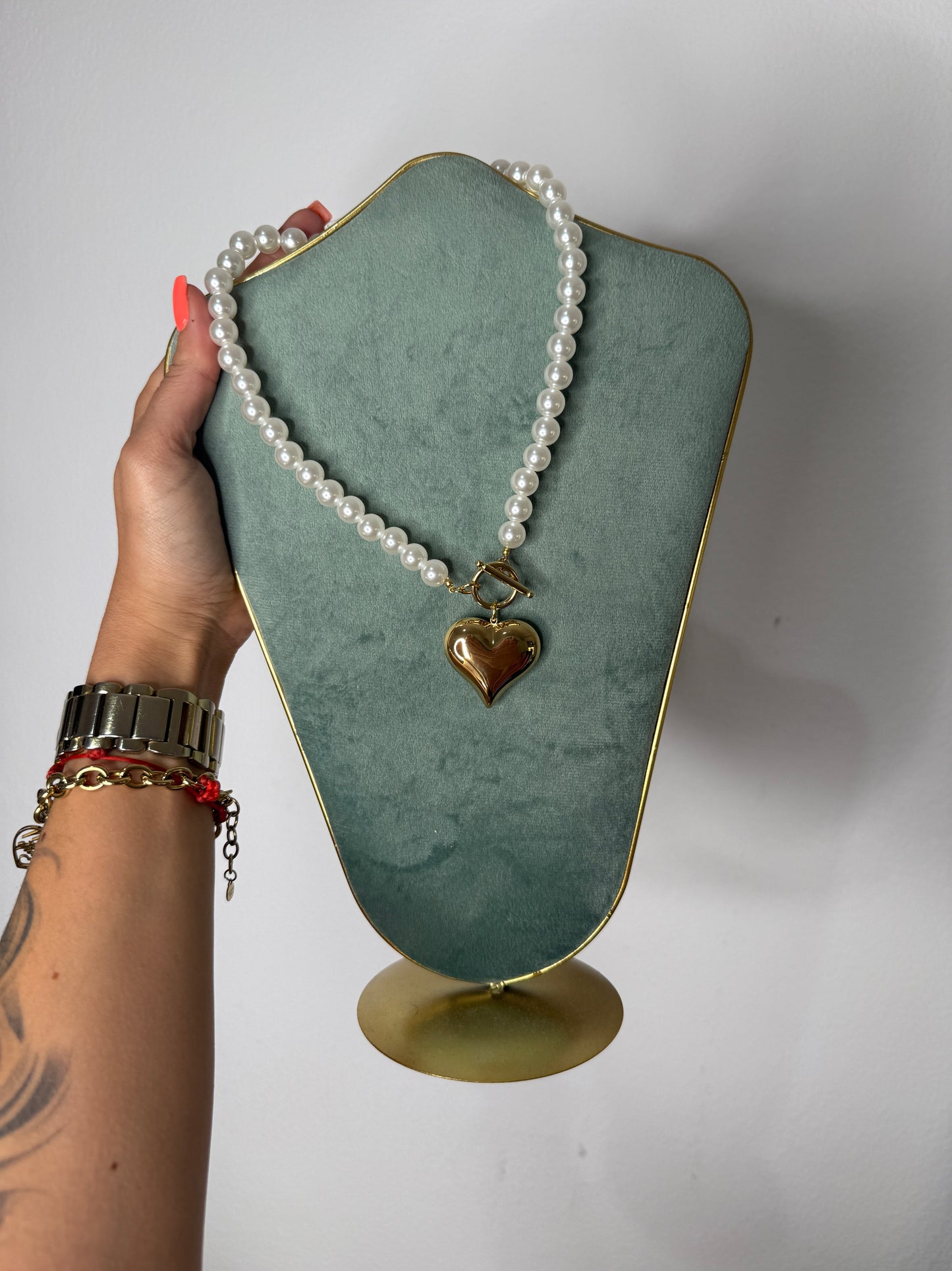 COLLAR CORA PERLADO