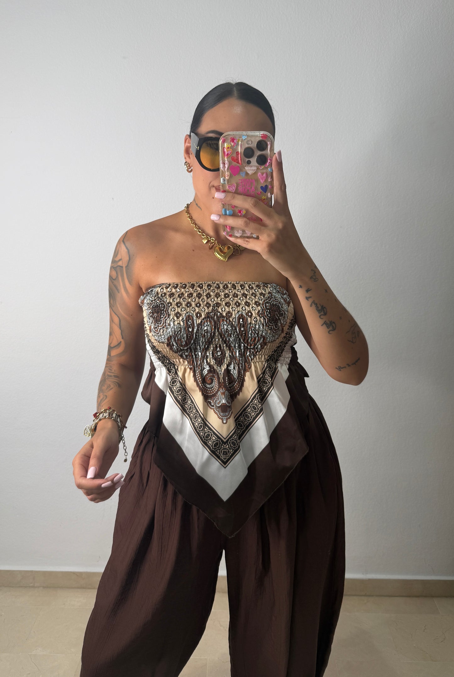 TOP PAÑUELO CHOCÓ
