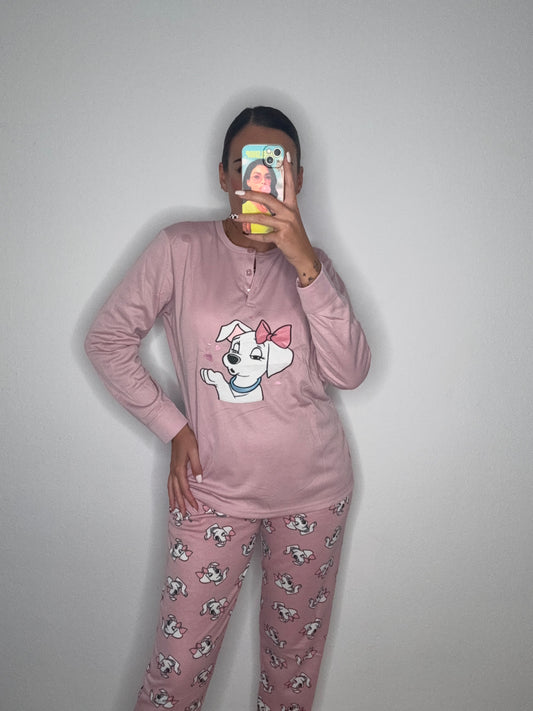PIJAMA DÁLMATA PINK