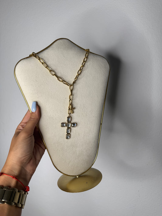 COLLAR DOUBLE CROSS