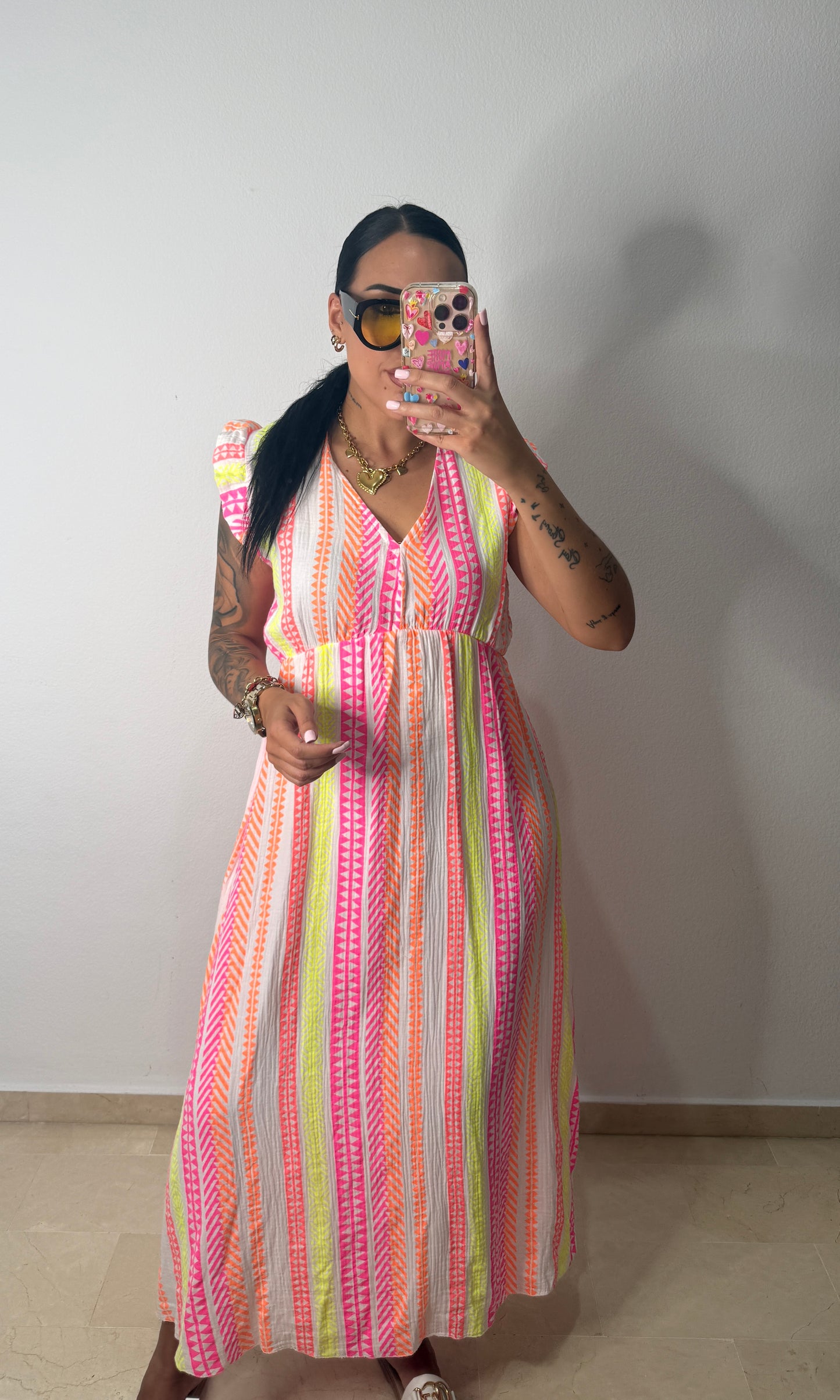VESTIDO ÉTNICO FLÚOR