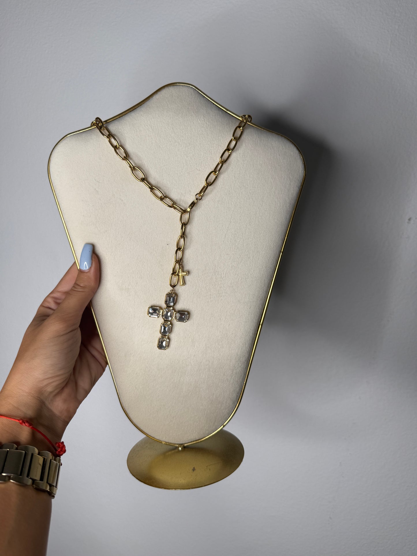 COLLAR DOUBLE CROSS