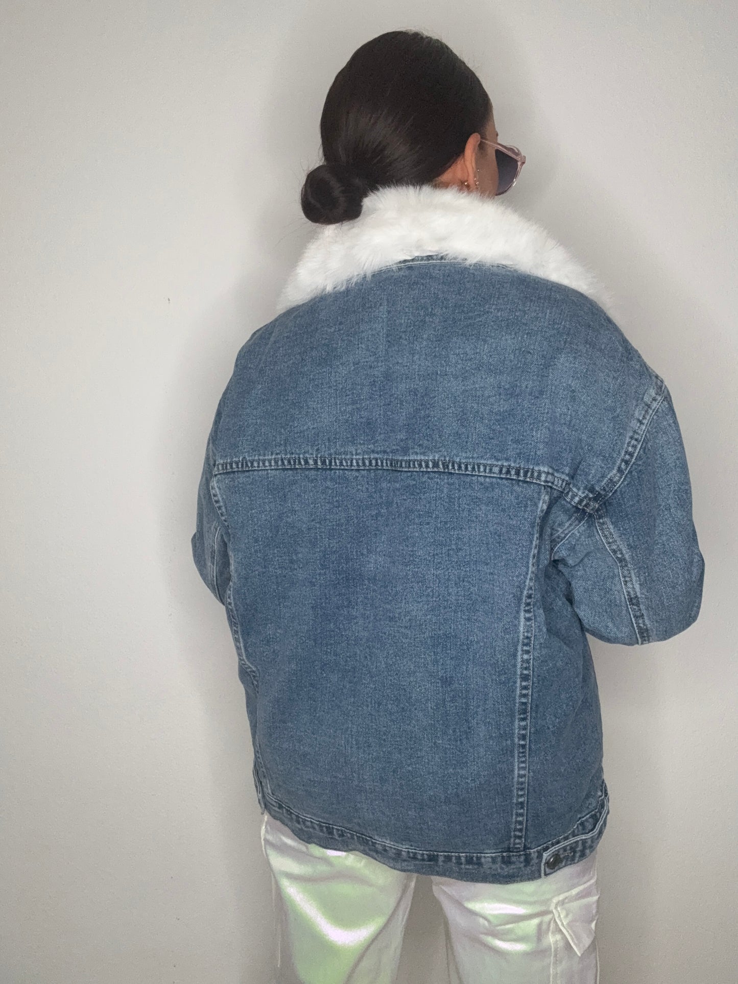 ABRIGO LUXURY DENIM TACHAS