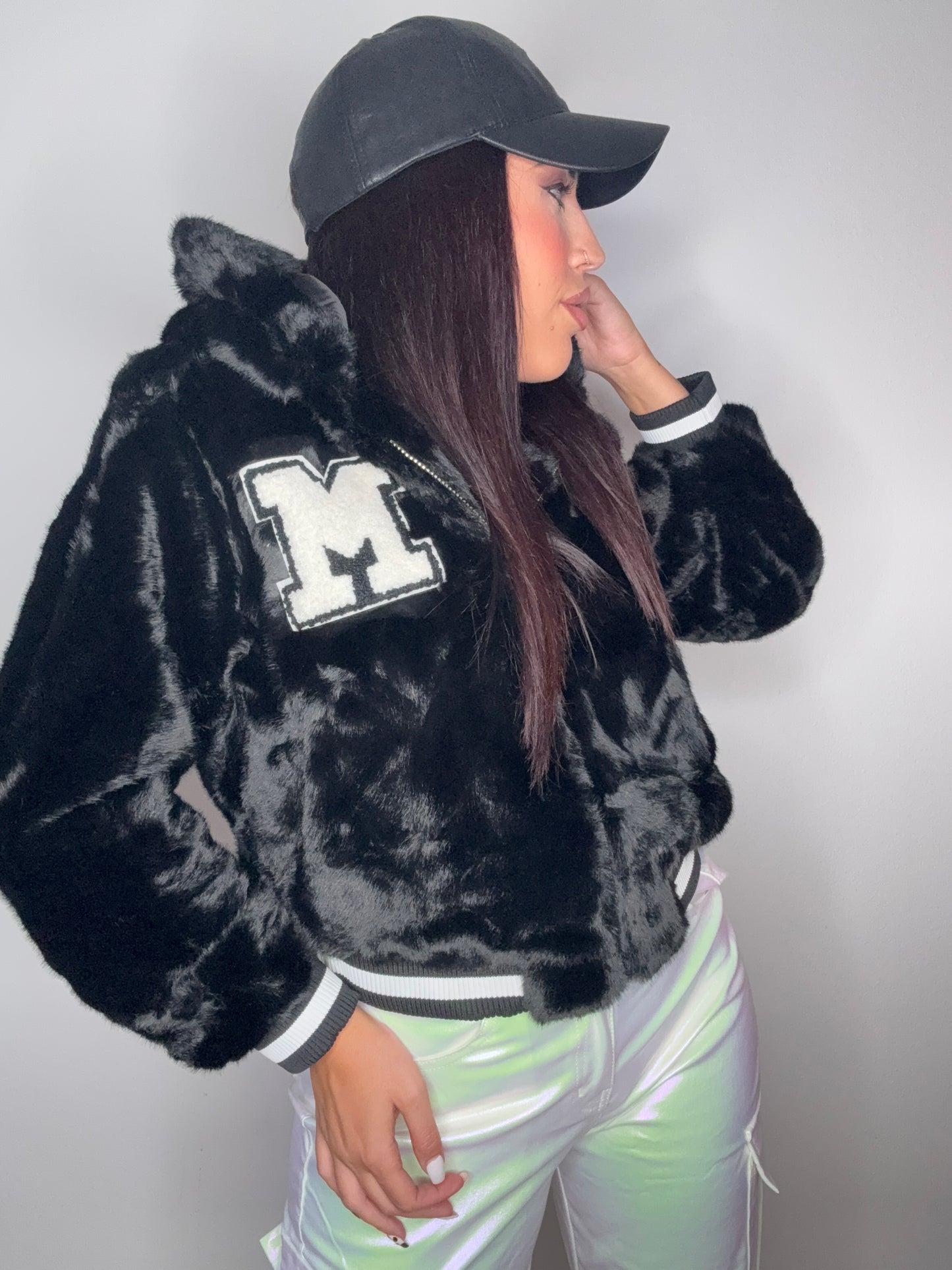 ABRIGO MARSHMALLOW BLACK