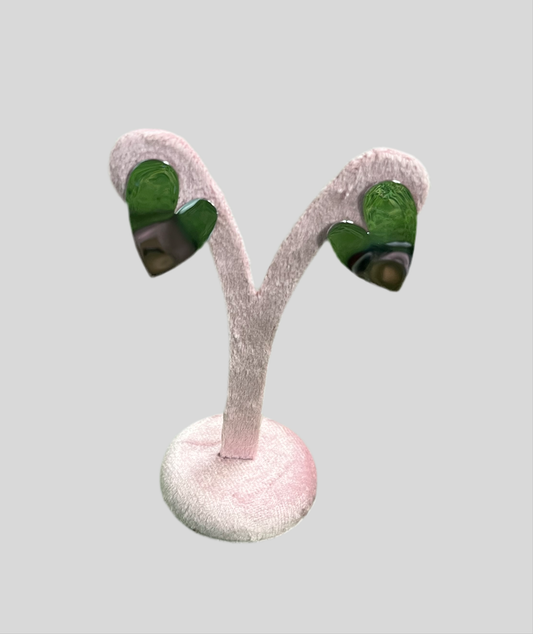 PENDIENTES CORAZON PLATEADO