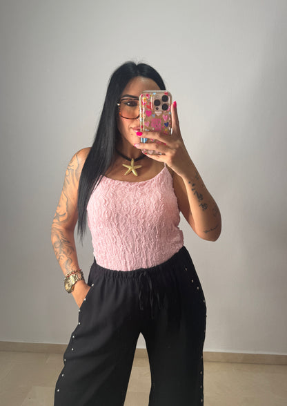 TOP LACE PINK