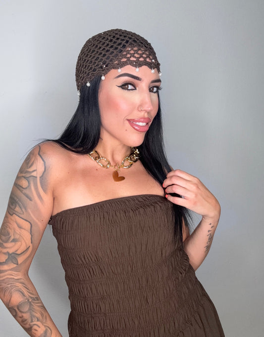 MESH HAT BROWN