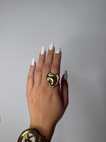 ANILLO CORA DORADO