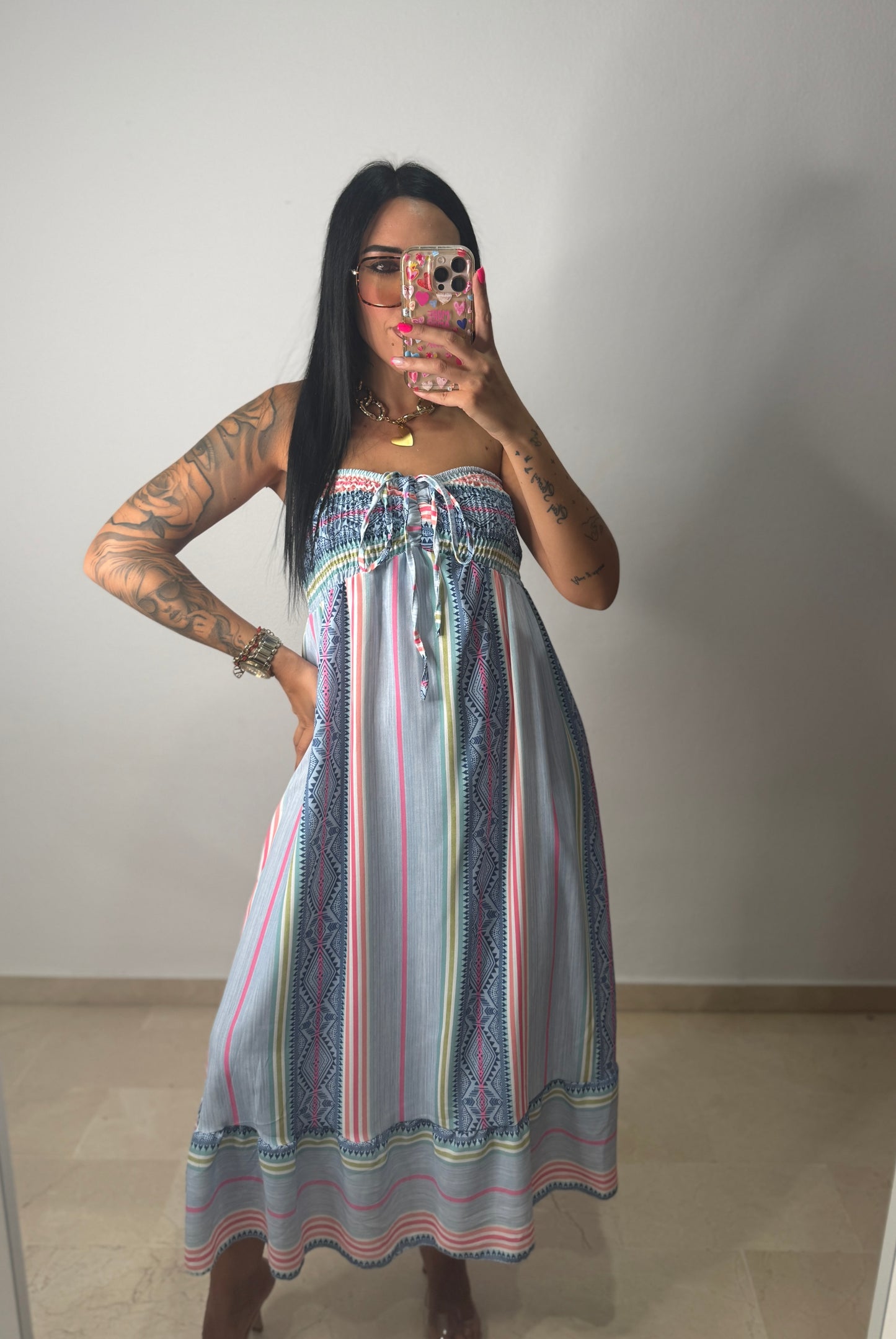 VESTIDO JAMAICA BLUE