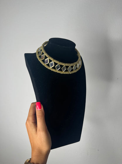 CHOCKER RÍGIDO ESPEJO