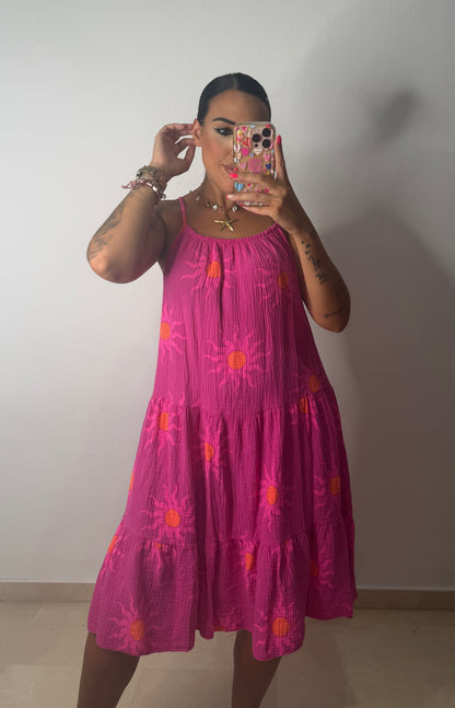 VESTIDO SOLEIL FLÚOR