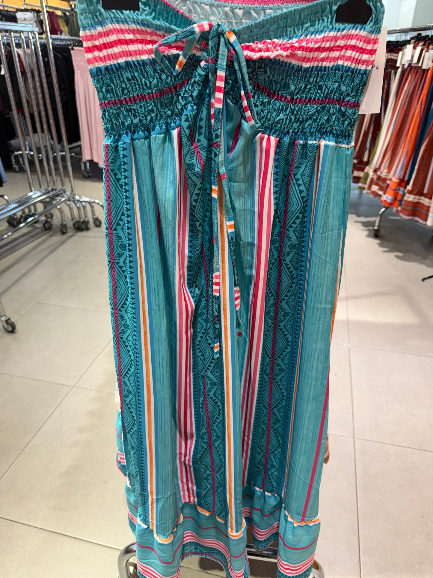 VESTIDO JAMAICA TURQUESA