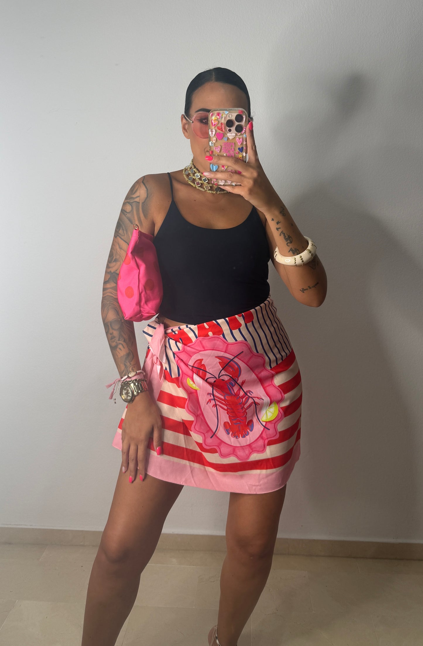 FALDA PAREO SHORT CRAB