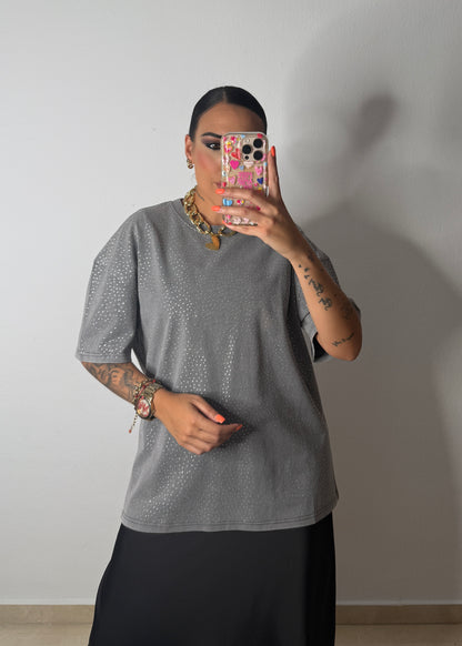 CAMISETA OVER SWAROVKSY