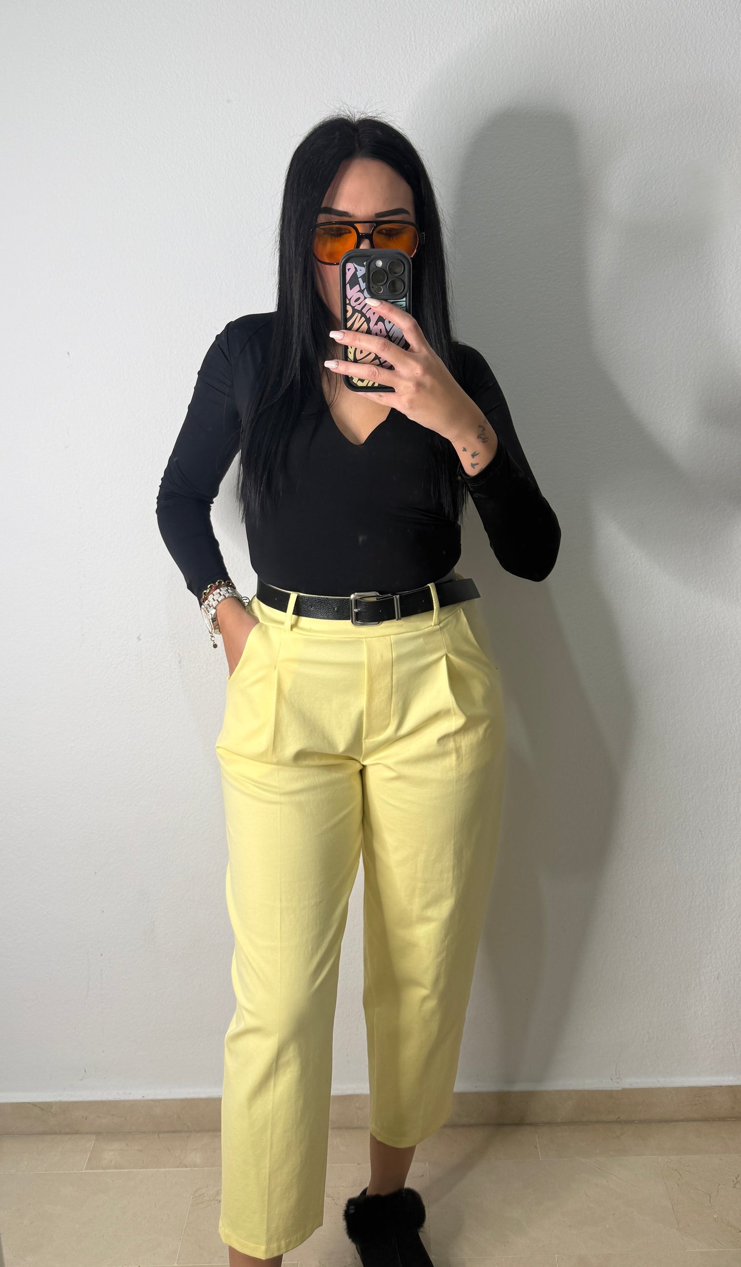 PANTALÓN PINZA YELLOW