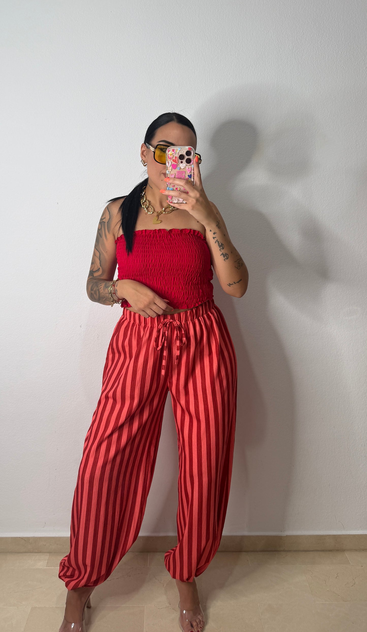 PANTALÓN DOUBLE RAY BOMBACHO