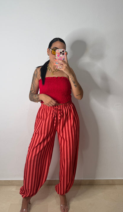 PANTALÓN DOUBLE RAY BOMBACHO