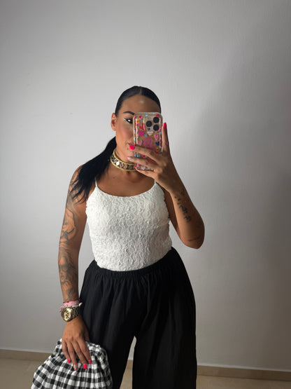 TOP LACE WHITE