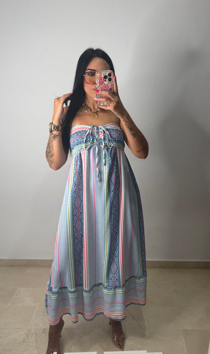 VESTIDO JAMAICA BLUE
