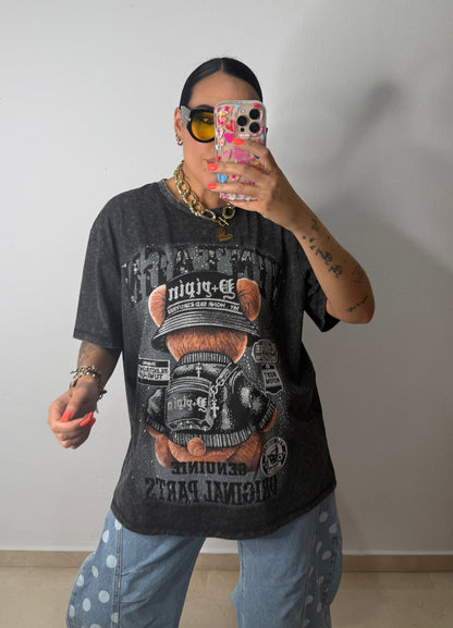 CAMISETA LUXURY VINTAGE BLACK
