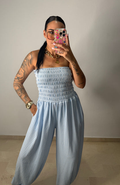 MONO VICHY BLUE
