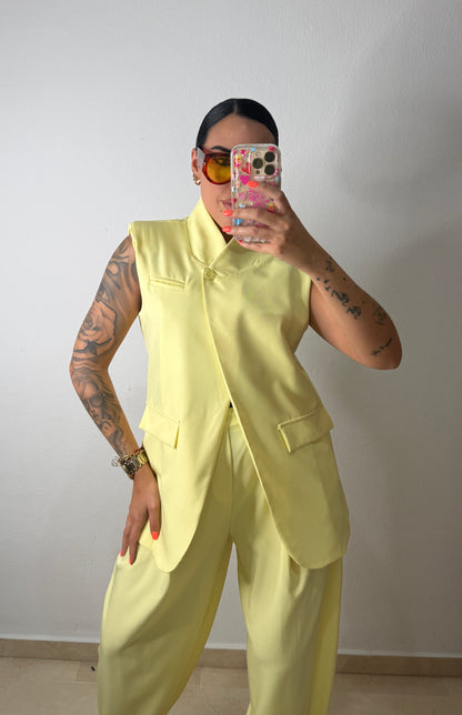 CHALECO ABERTURA YELLOW