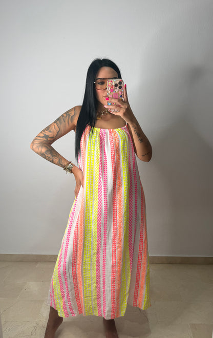 VESTIDO ÉTNICO YELLOW
