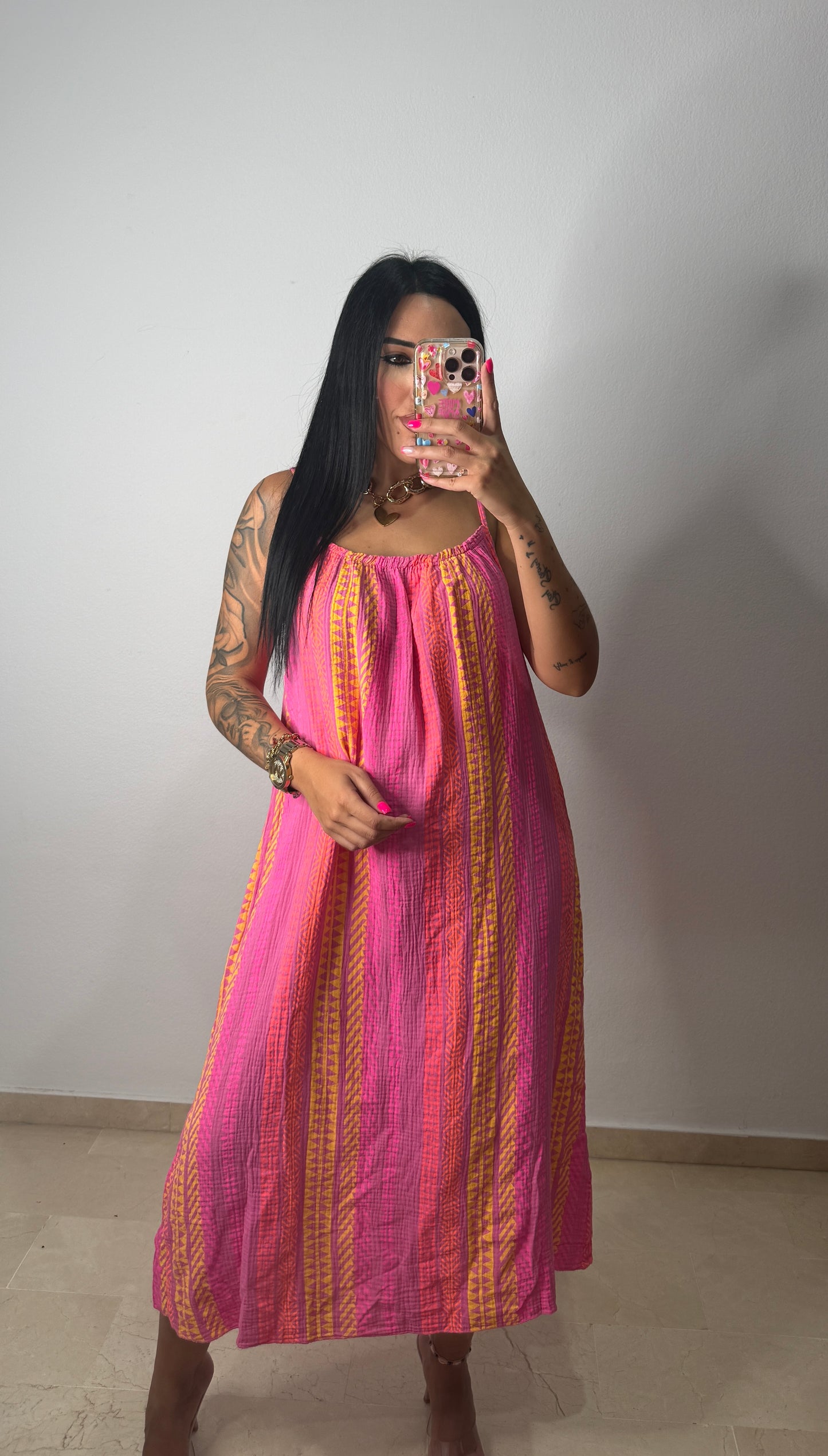 VESTIDO ÉTNICO PINK